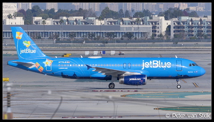 20221210 101605 6123252 Jetblue A320 N779JB Bluericua-colours LAX Q3