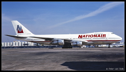 19901810 Nationair B747-1D1 C-FFUN  ORY 26051990
