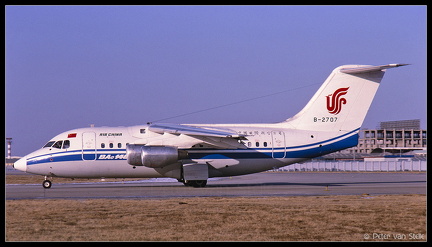 20010314 AirChina BAE146-100 B-2707  PEK 29012001