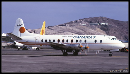 19880116 Lineas Aereas Canarias V800-V806 EC-DYC  LPA 23011988