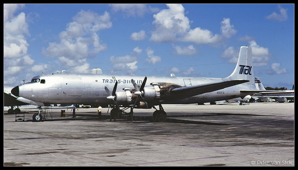 19881301 TransAirLink DC7CF N869TA  MIA 18101988