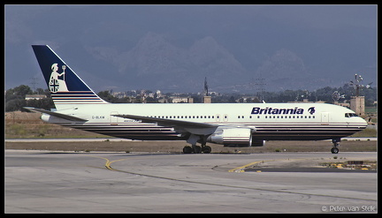 19861536 Britannia B767-204 G-BLKW  PMI 13091986