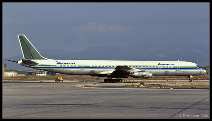 19861621 Aviaco DC8-61 EC-DZC  PMI 14091986