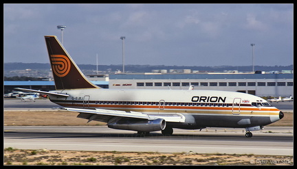 19861619 Orion B737-2T5 G-BJBJ  PMI 13091986