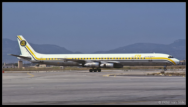 19861639 CTA Espana DC8-61 EC-DZA  PMI 14091986