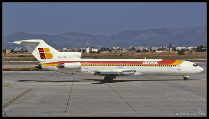 19861724 Iberia B727-256 EC-CFF  PMI 16091986