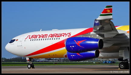 20240405 154511 R00180 SurinamAirways A340-300 PZ-TCW nose AMS Q1