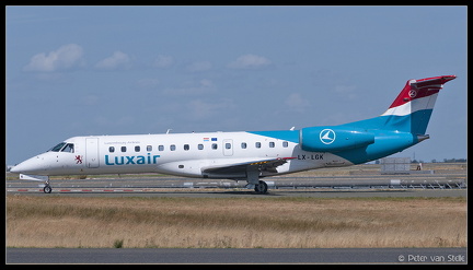3006707 Luxair ERJ145 LX-LGK  CDG 22082009