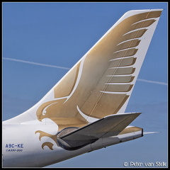 2005721 GulfAir A330-200 A9C-KE tail CDG 22082009