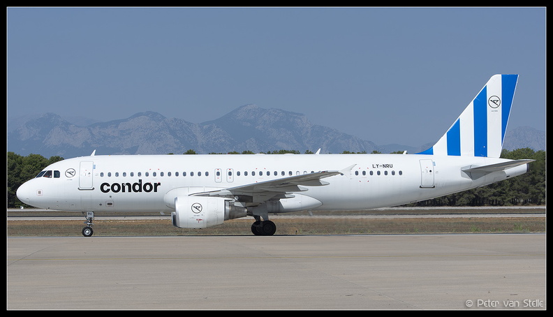 20230903 083521 6128563 Condor A320 LY-NRU blue-tail-colours AYT Q1