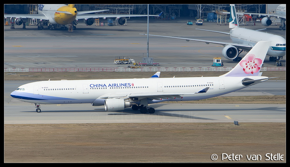 8062005 ChinaAirlines A330-300 B-18310  HKG 25012018