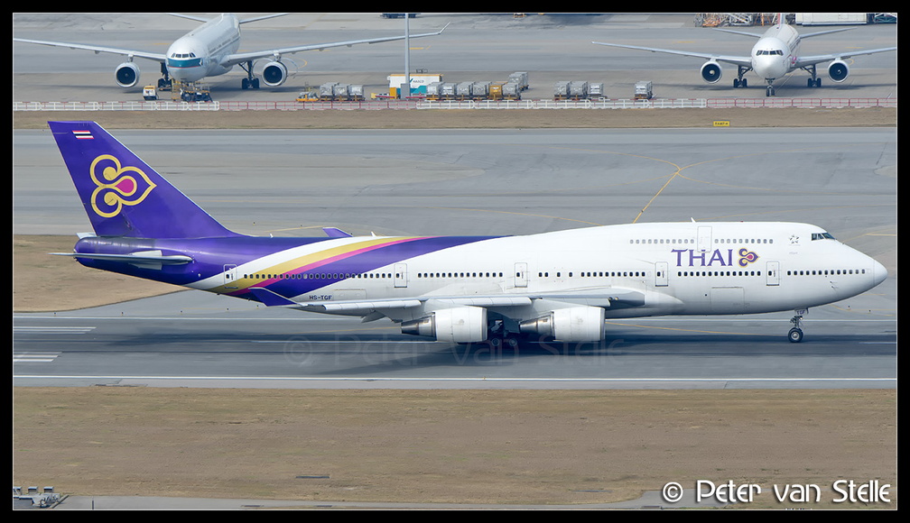 8061952 ThaiAirways B747-400 HS-TGF  HKG 25012018