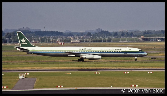 19790910 SaudiaCargo DC8-61CF N8632  AMS 03081979