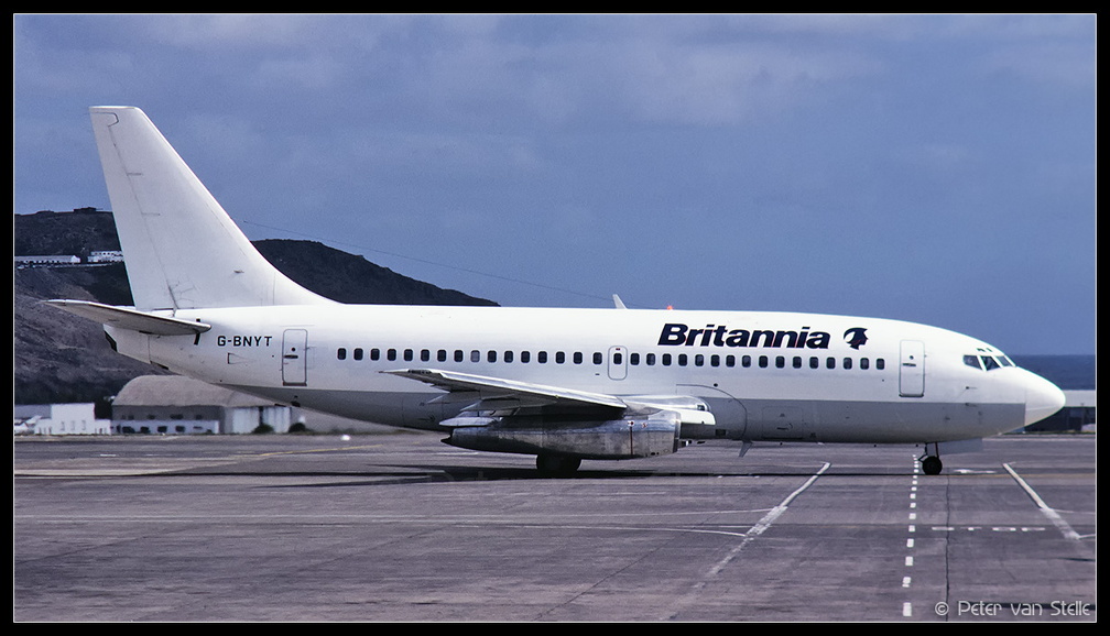 19880105 Britannia B737-200 G-BNYT  LPA 21011988