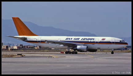 19861611 Dan Air London A300B4-203 G-BMNA  PMI 13091986
