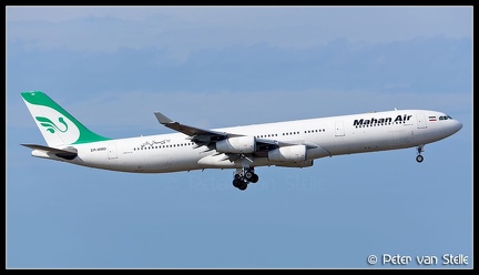 20200130 095827 6110086 MahanAir A340-300 EP-MMD  KUL Q2