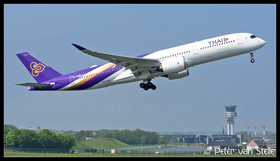 8063316 Thai A350-900 HS-THG  BRU 21042018