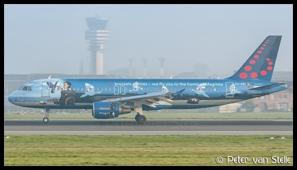 8063043 BrusselsAirlines A320 OO-SNC Magritte-colours BRU 21042018