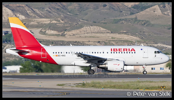 8050729 Iberia A319 EC-KKS  MAD 21042017