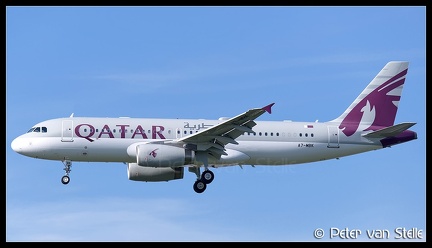 8050021 Qatar A320 A7-MBK  LHR 09042017