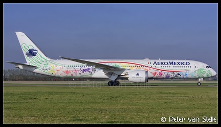 8049492 Aeromexico B787-9 XA-ADL Quetzalcoatl-colours AMS 03042017