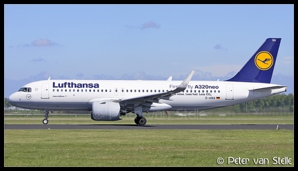 8051552 Lufthansa A320N D-AINA Neo-stickers  AMS 08052017