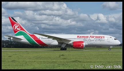 8054014 KenyaAirways B787-8 5Y-KZB  AMS 09092017