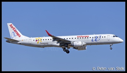 8044100 AirEuropa ERJ190 EC-LIN Paraguay-stickers PMI 12082016