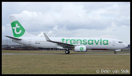 8040440 Transavia B737-800W PR-GUV  AMS 08032016