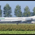 8045107 Carpathair Fokker100 YR-FKB LOT-sticker AMS 24092016