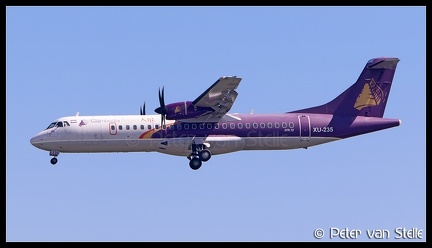 8035652 CambodiaAngkorAir ATR72-500 XU-235   BKK 22112015