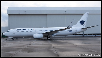 2006420 Aeromexico B737-800W PH-HZF AMS 06112010
