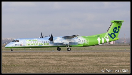 3017377 FlyBE DHC8-400Q G-JEDP GreenMachine AMS 12032012