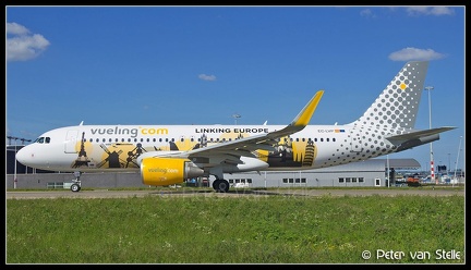 8002764 Vueling A320W EC-LVP Linking-Europe-colours AMS 04062013