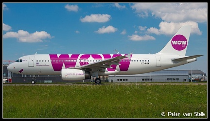 8002773 WOW A320 LZ-WOW AMS 05062013