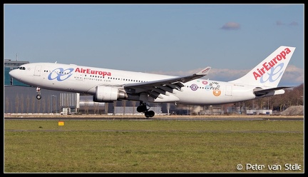 8027069 AirEuropa A330-200 EC-KOM BeLive-Hotels-stickers AMS 05042015
