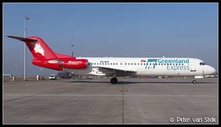 8026062 GreenlandExpress Fokker100 PH-MJP  AMS 13022015