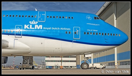 8026574 KLM B747-400 PH-BFT new-colours AMS 07032015
