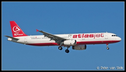 3018152 Atlasjet A321 TC-ETV 10thYear AYT 29052012
