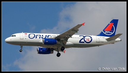 3018439 OnurAir A320 TC-OBO 20thYear AYT 30052012