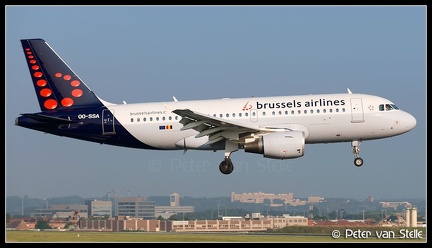 8003959 BrusselsAirlines A319 OO-SSA  BRU 07072013