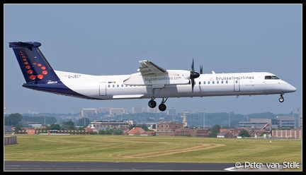 8004161 BrusselsAirlines DHC8-400Q G-JECY  BRU 07072013