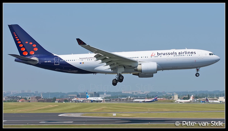 8004189 BrusselsAirlines A330-200 OO-SFU  BRU 07072013