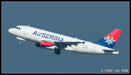 8011691 AirSerbia A319 A6-SAA  BRU 08032014