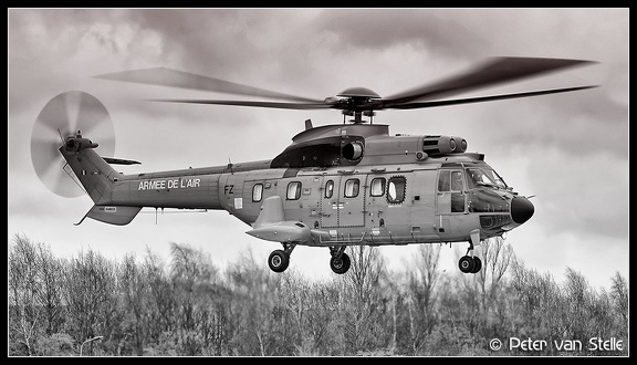 8012078 Armee-de-lAir AS332 2235FZ  AMS-Heliport 18032014-BW