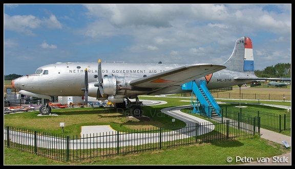8017451 NetherlandsGovernmentAirTransport DC4 NL-316 Aviodrome-museum LEY 15062014