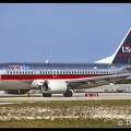 19930140 USAir B737-300 N342US  FLL 29011993