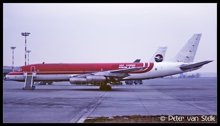 19860101 InternationalAirTours DC8 5N-AYZ  BRU 01011986 (8038167)
