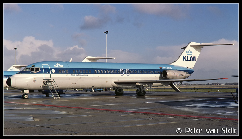 19860125 KLM DC9-33F PH-DNO  AMS 25011986 (8038192)