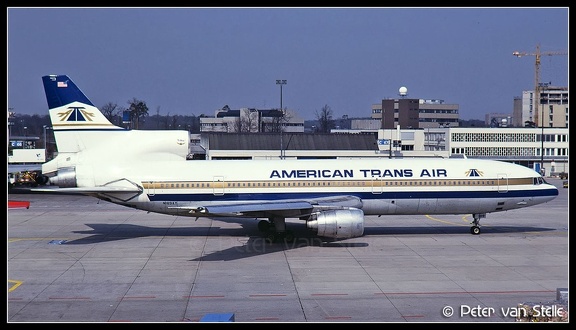 19870213 AmericanTransAir L1011-1 N189AT  FRA 18041987